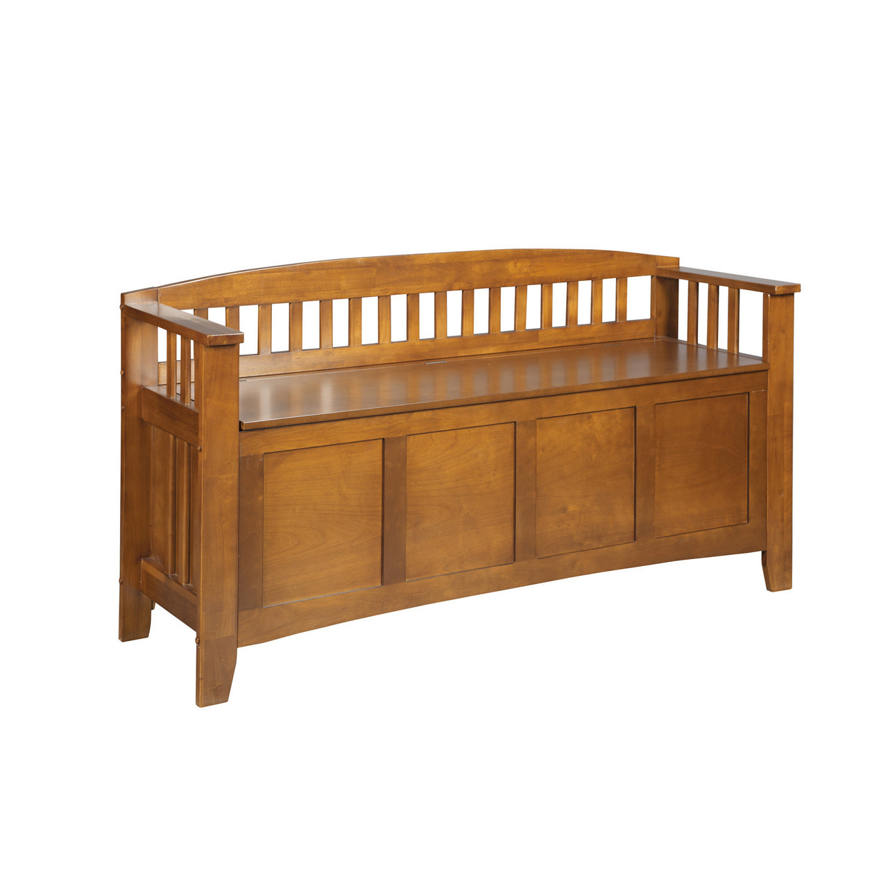 Solid wood gun concealment on sale bench