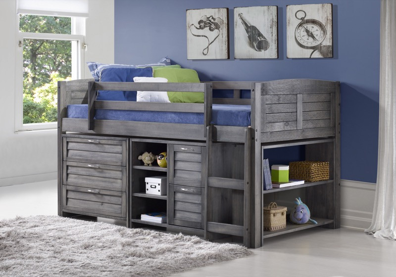 Louver online bunk bed